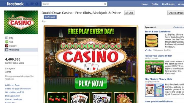 Doubledown Casino Facebook Page